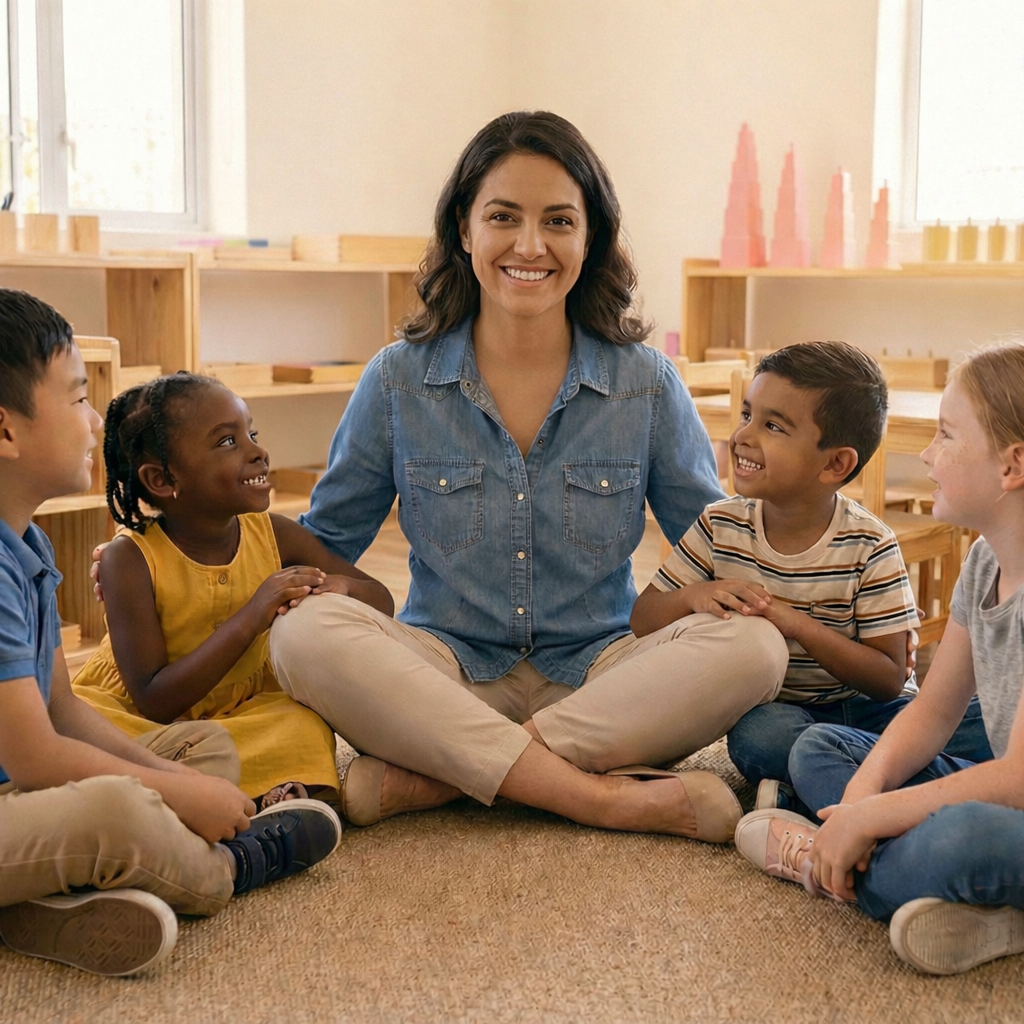 Equipo educativo usando SchoolXD